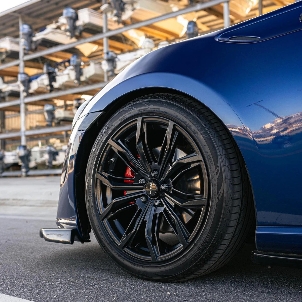 RTX® Black Widow Satin Black Alloy Wheel